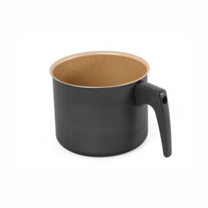 Canecão Antiaderente Preta e Creme