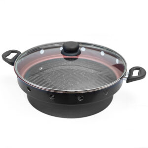 Churrasqueira de Fogão Grill Brasilar Antiaderente Sem fumaça